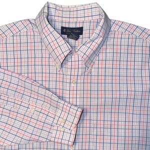 BROOKS BROTHERS ☆ Long Sleeve Non-Iron Button Down Shirt